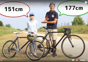 177㎝と151㎝。それぞれの身長に合うサイズとは？