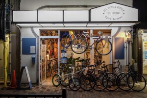 上京区XIE BICYCLEでライトウェイバイク多数展示中