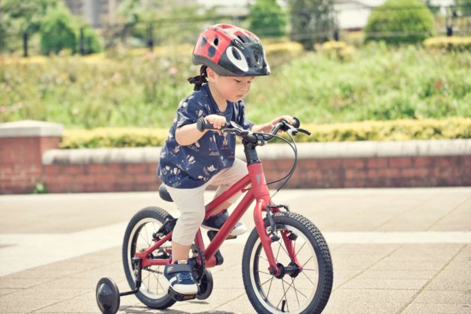 14インチ2歳の自転車