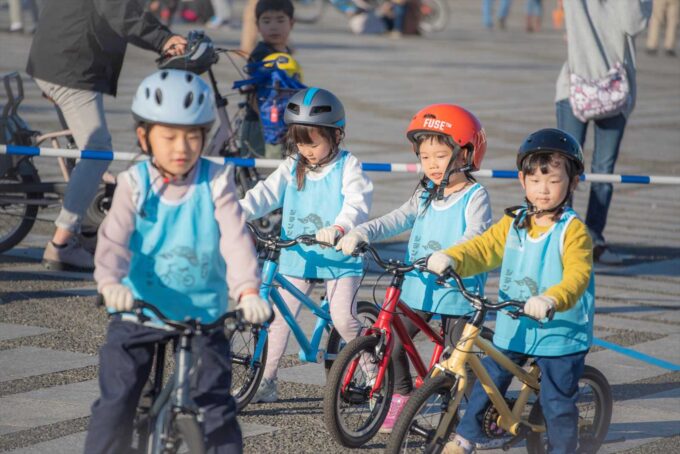 自転車交通安全教室 開催レポート 駒沢オリンピック公園、小金井公園