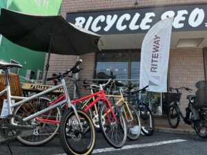 埼玉県川口市 バイシクルセオ川口店 RITEWAY POPUP 5/17-6/16