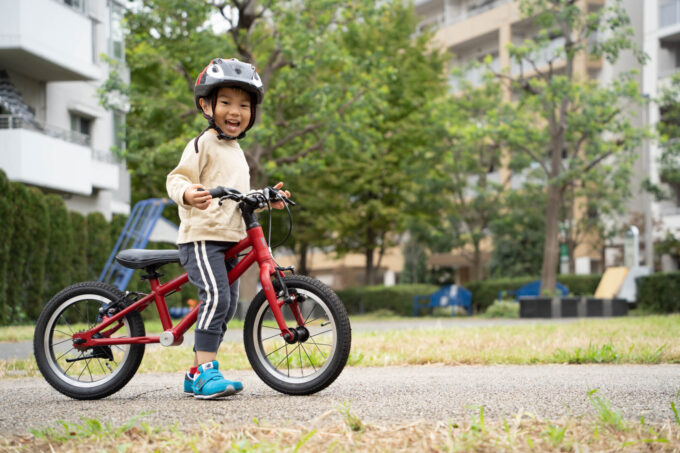 5歳の身長と自転車サイズ