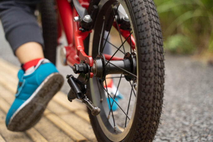 5歳 自転車 　ホイールサイズ　14インチ 16インチ
