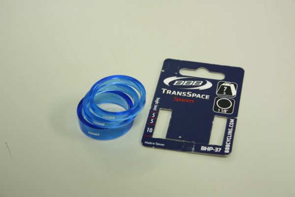 カラフルな超軽量スペーサー「BBB」の「TRANSSPACE…