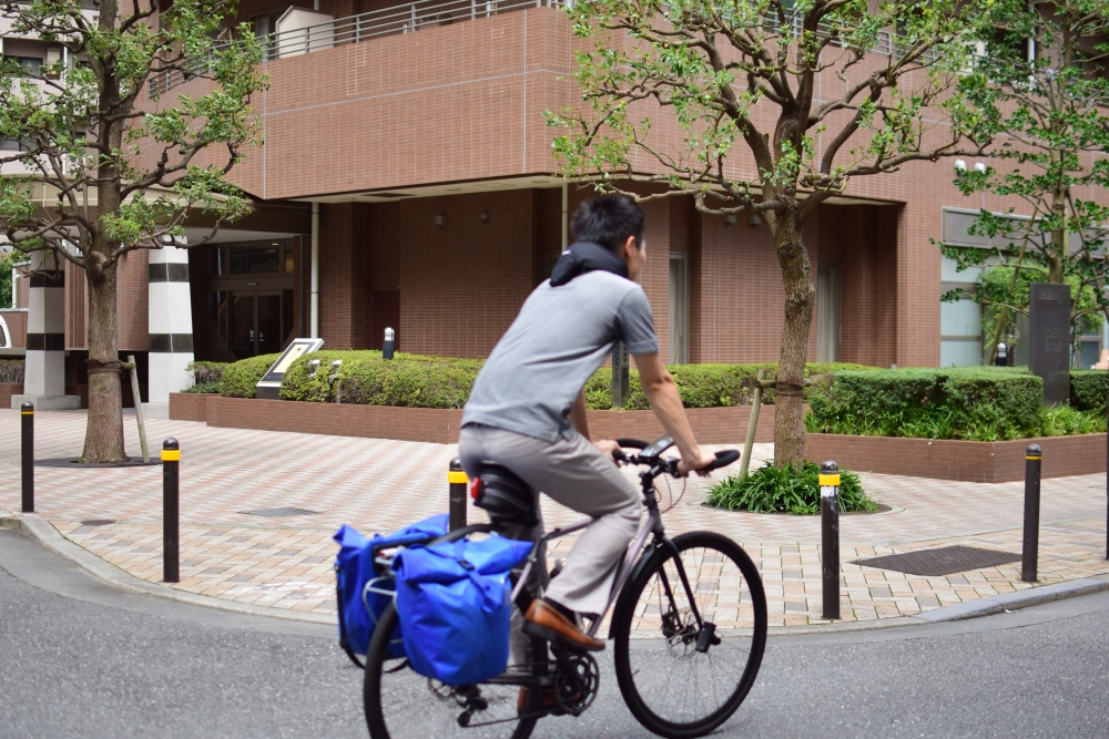 自転車通勤に感動のパニアバッグをどうぞ パックンペダル シールドパニア