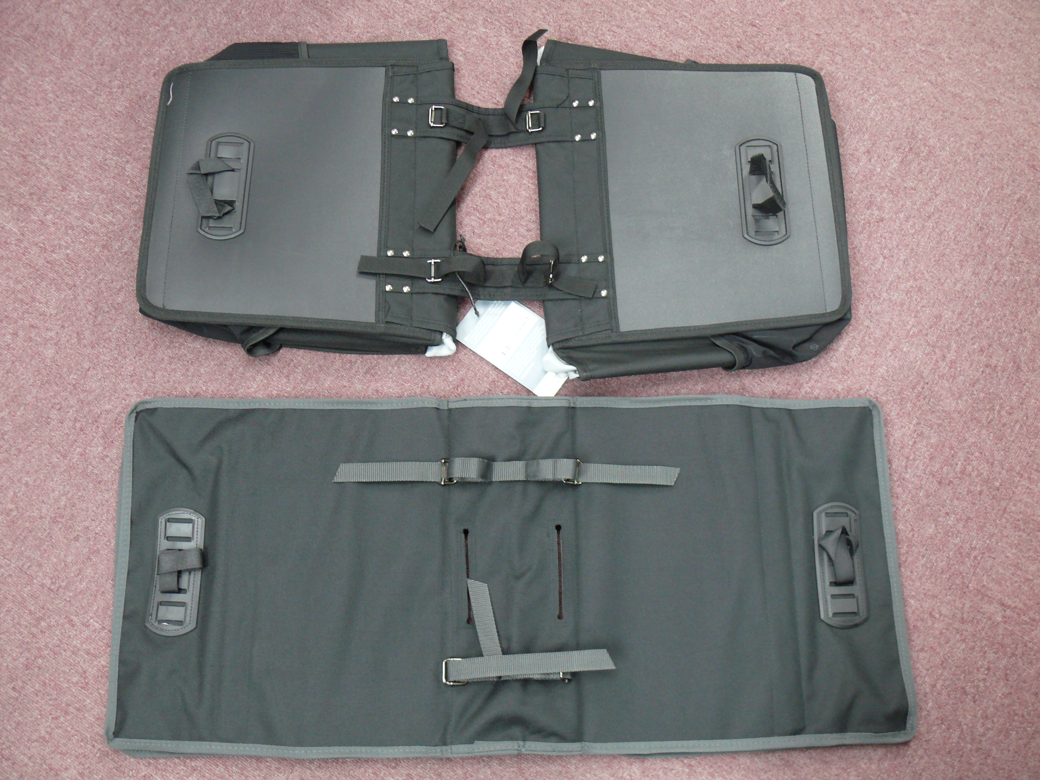 BASILのパニアはどれが買い?「GO DOUBLE BAG」と「MARA XL」を比較 BASIL バジル キャリアバッグ BASIL マーラ 35X12X31 26L ペア ブラック