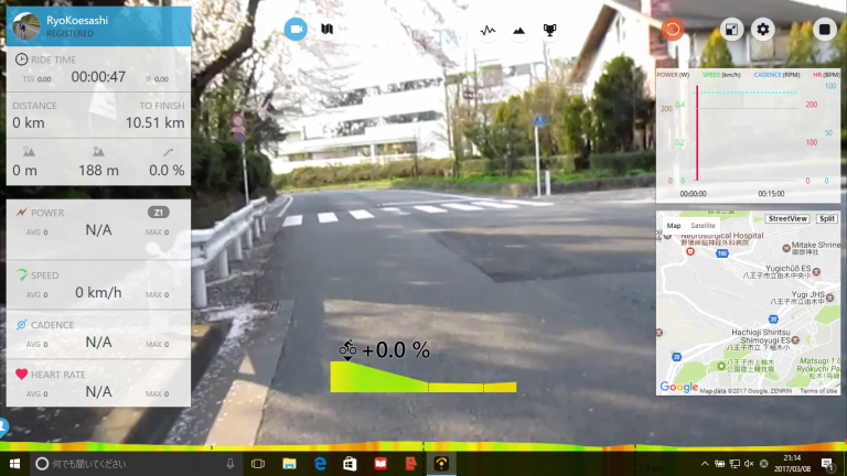 スマートトレーナーでヒルクライムに勝つ！～サイクルオプス バ…
