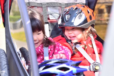 バーレー BURLEY サイクルトレーラー　ベビーカー 2人乗り