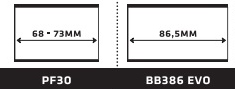 【BBの規格】PF30とBB386（BB386EVO）について