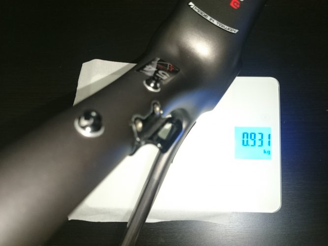 FELT FR 実測フレーム重量と設計のコダワリ