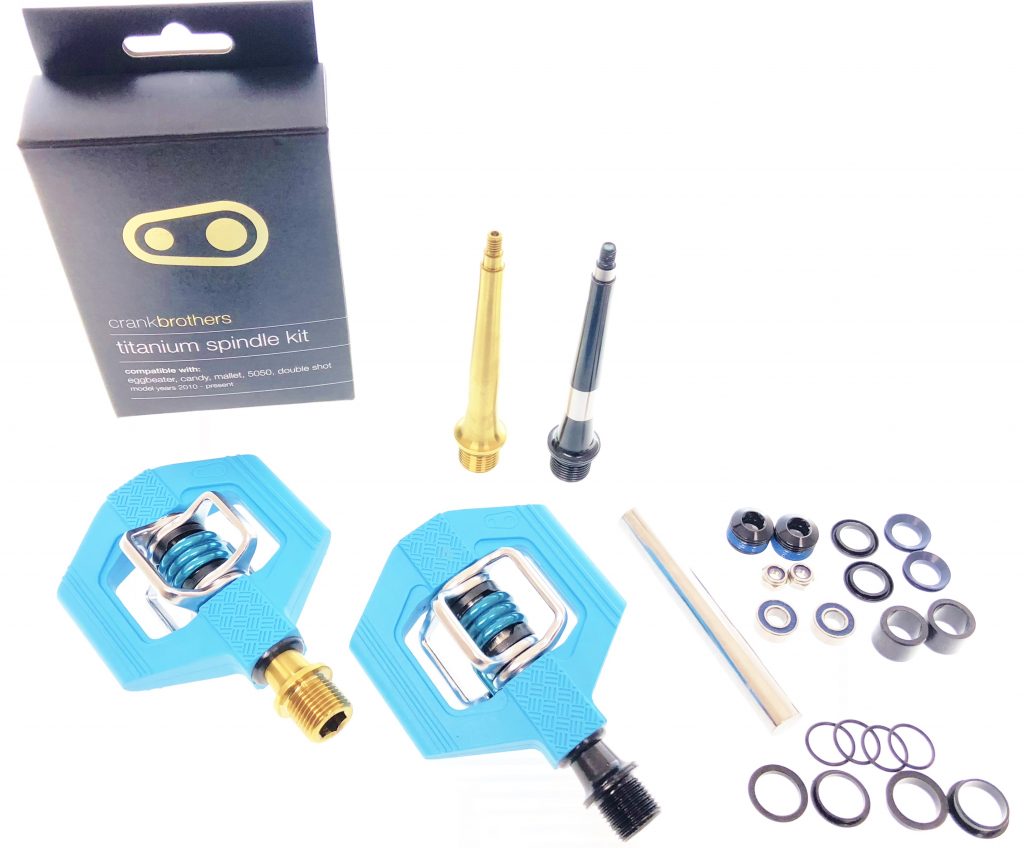 titanium spindle kit crankbrothers #16068 #570394