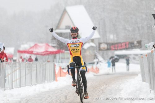 シクロクロス全日本選手権で弱虫ペダルサイクリングチーム 前田…