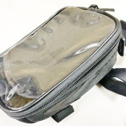 スマホの外部バッテリーのコードを無理なくスッキリ収めるトップチューブバッグ　サーファスSMART PHONE TOP TUBEBAG