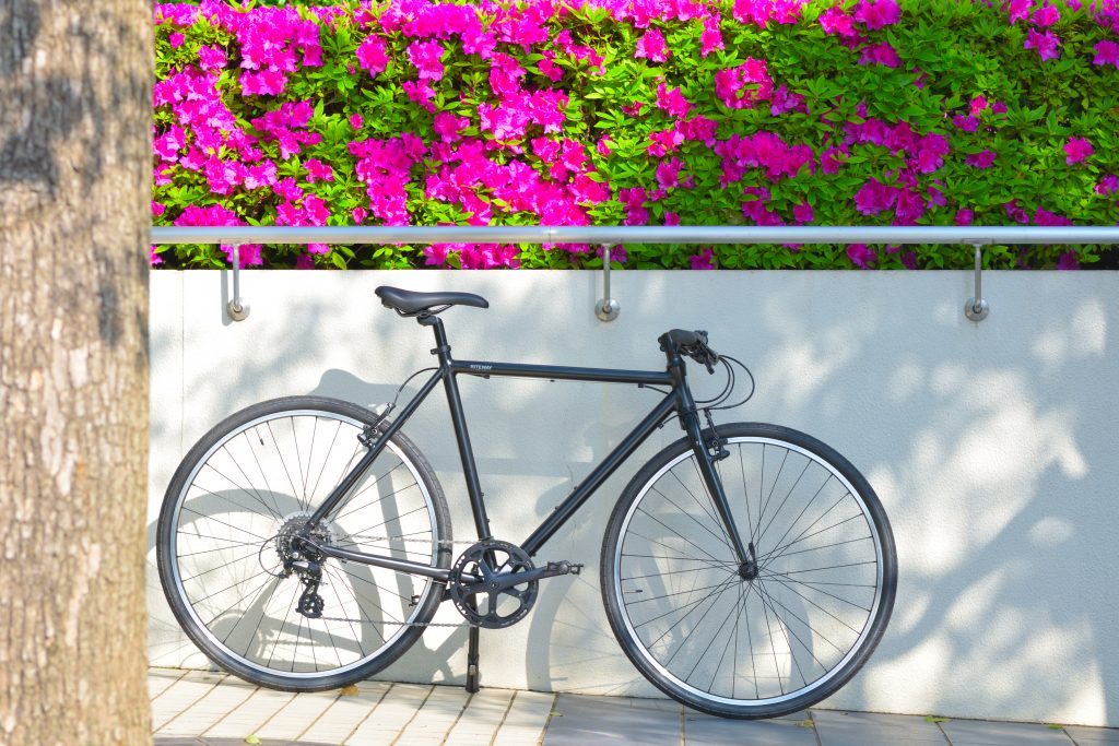 自転車の全長の求め方 タイヤの先端から後端までの長さ