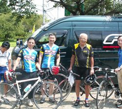 自転車散歩道　2008年 8月 埼玉県越生