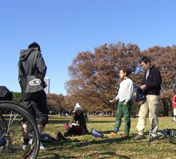 自転車散歩道　2008年 11月 代官山～代々木公園