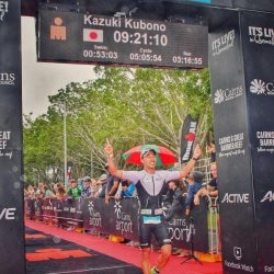 久保埜一輝選手がFelt IAに乗りアイアンマンケアンズでカテゴリー優勝。世界選手権の出場権を獲得。