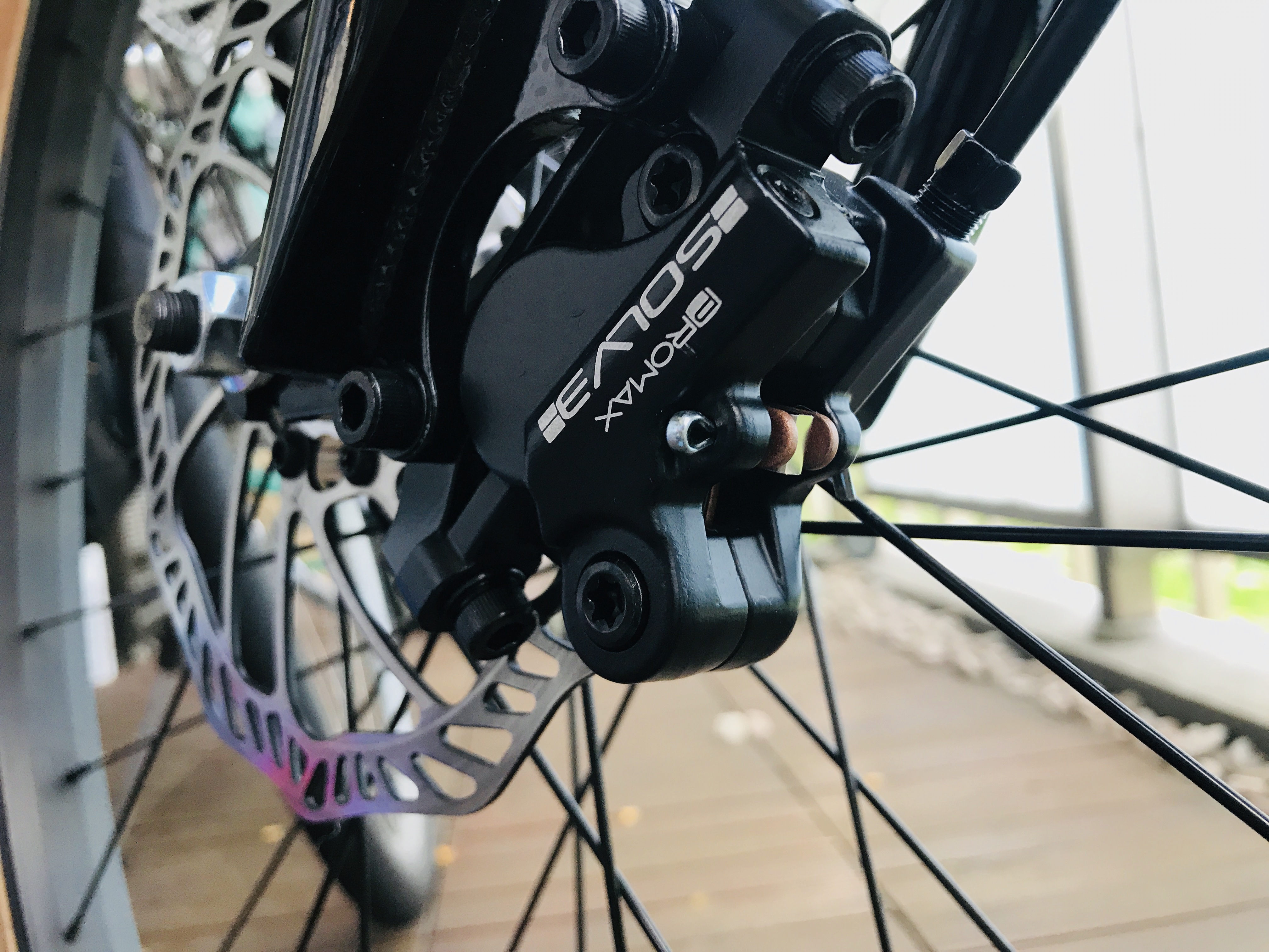 プロマックス ソルブのブレーキパッド交換 PROMAX SOLVE BBS-52