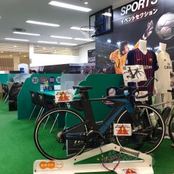 2020年始まで延長！ヨドバシカメラ梅田店内H.I.Sにて、「FELT IAトライアスロンバイク」展示中！