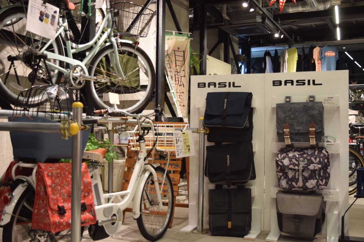 バジル 自転車用バッグのポップアップストアをSTYLE-Bで開催