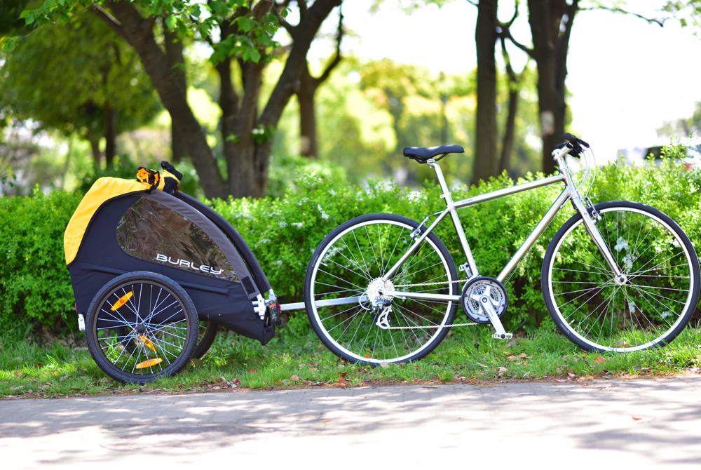 シェファードシティに自転車用ベビーカーを組み合わせた保育園通園セットを発売