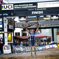 UCI MTB世界選手権XCO　SR SUNTOURアスリートのヨルダン・サルー、NO.1！