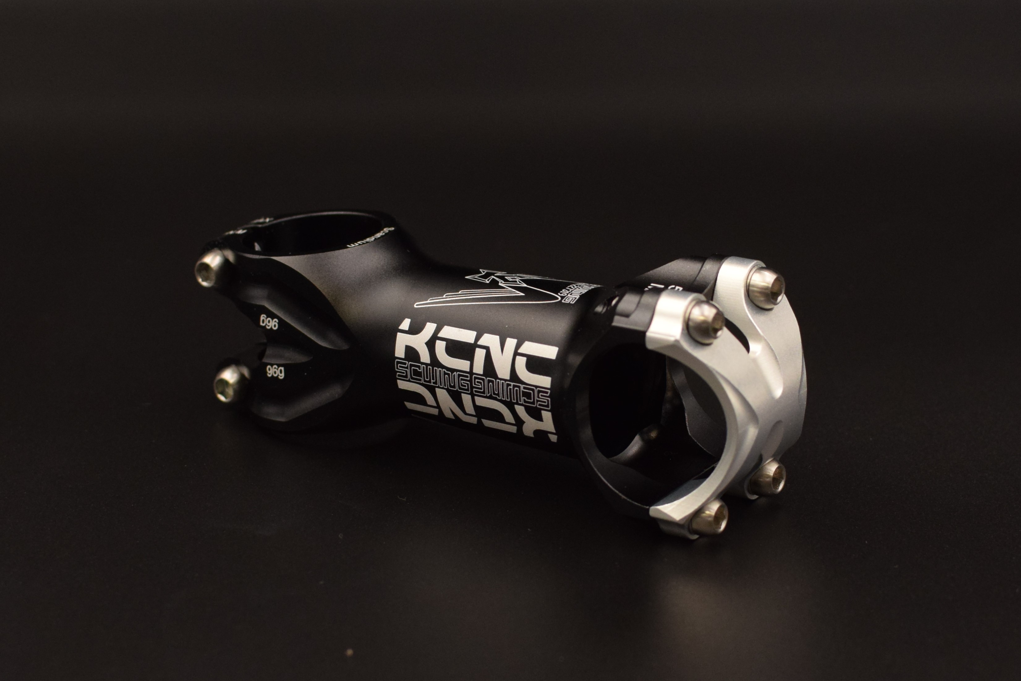 KCNC 自転車 ステム スカンジウム 軽量 ロードバイク MTB SCウイング AH OS 80MM 31.8MM 5D ブラック 683 通販 