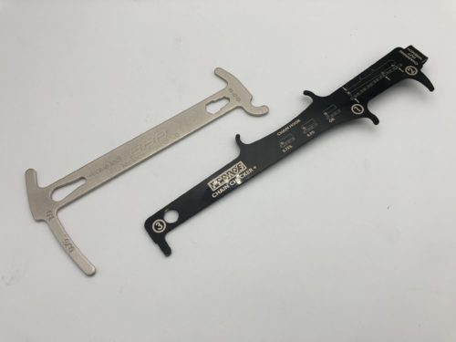 自転車チェーンの伸びを計測する「チェーンチェッカー」実は違い…