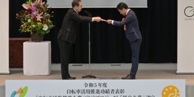 ライトウェイプロダクツジャパンが自転車活用推進本部の「自転車通勤推進企業」宣言プロジェクト「優良企業」に認定