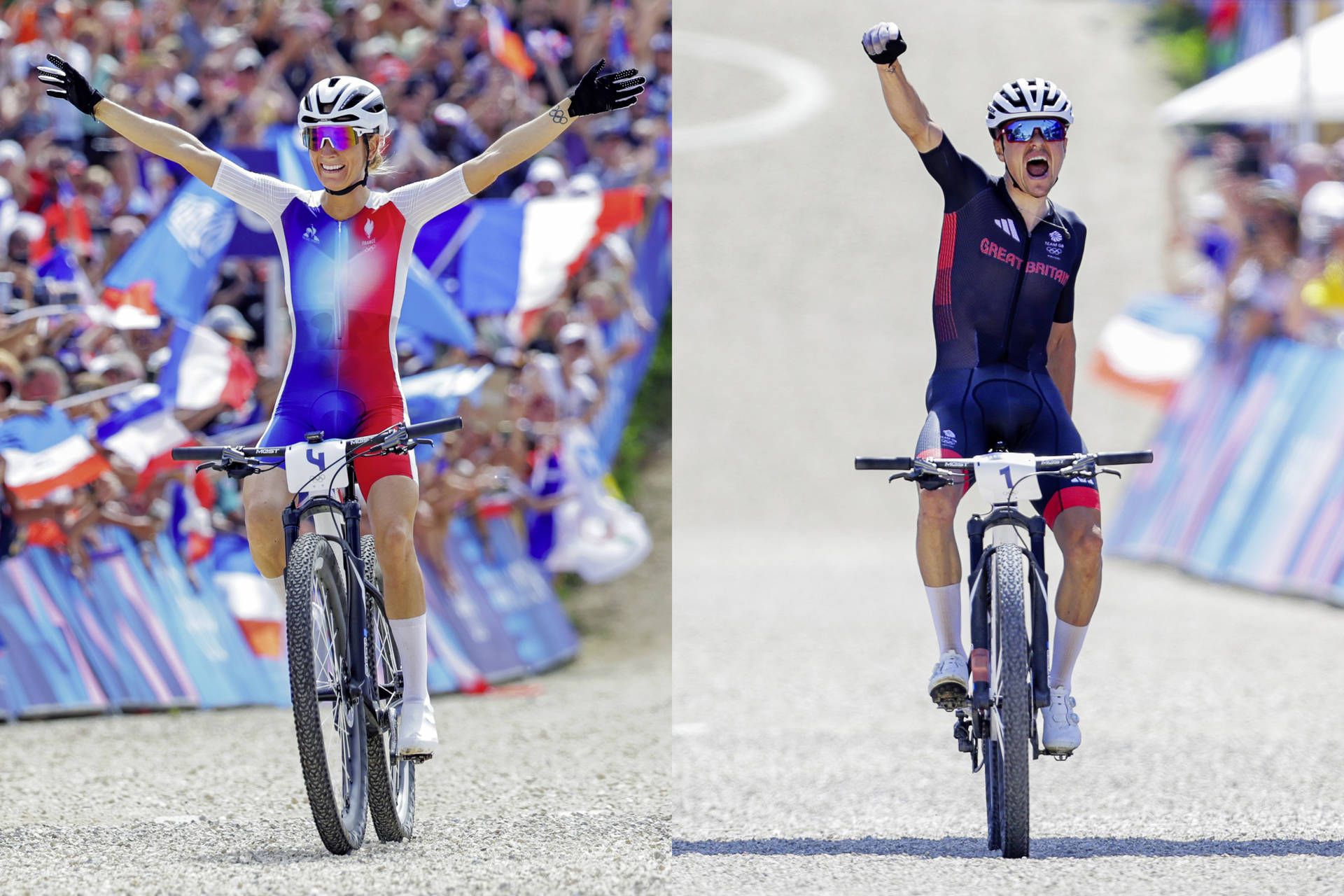 2024パリオリンピック SR SUNTOUR、ダブルゴールド、ダブルの栄光