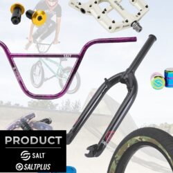 BMXパーツブランドのSALT・SALT PLUSから、ハンドルバーやグリップをはじめとする多彩な新製品が2026年3月に登場！