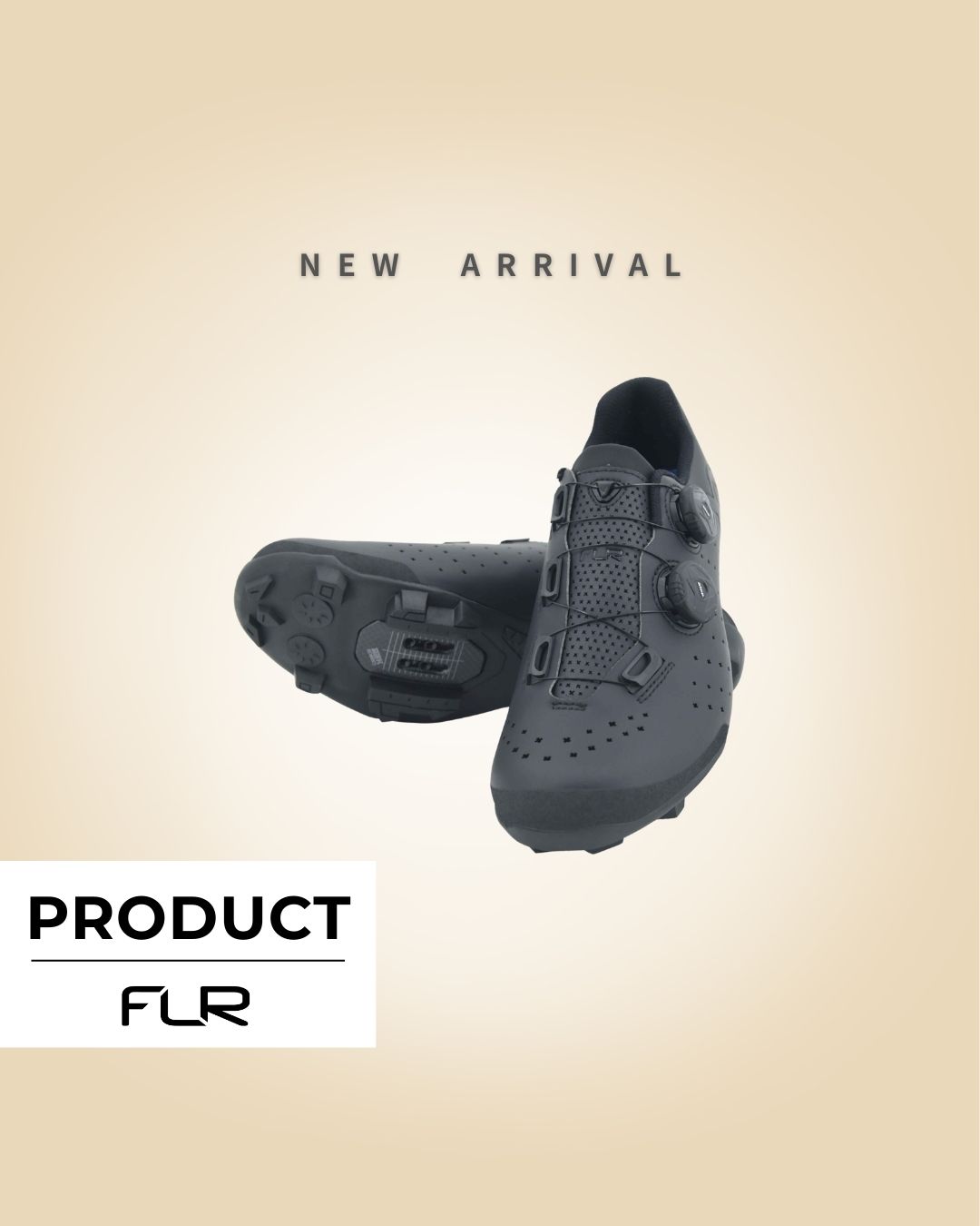 FLR ビンディングシューズ spd用 サイクリングシューズブランドのFLRが、歩行性とペダリング効率を両立