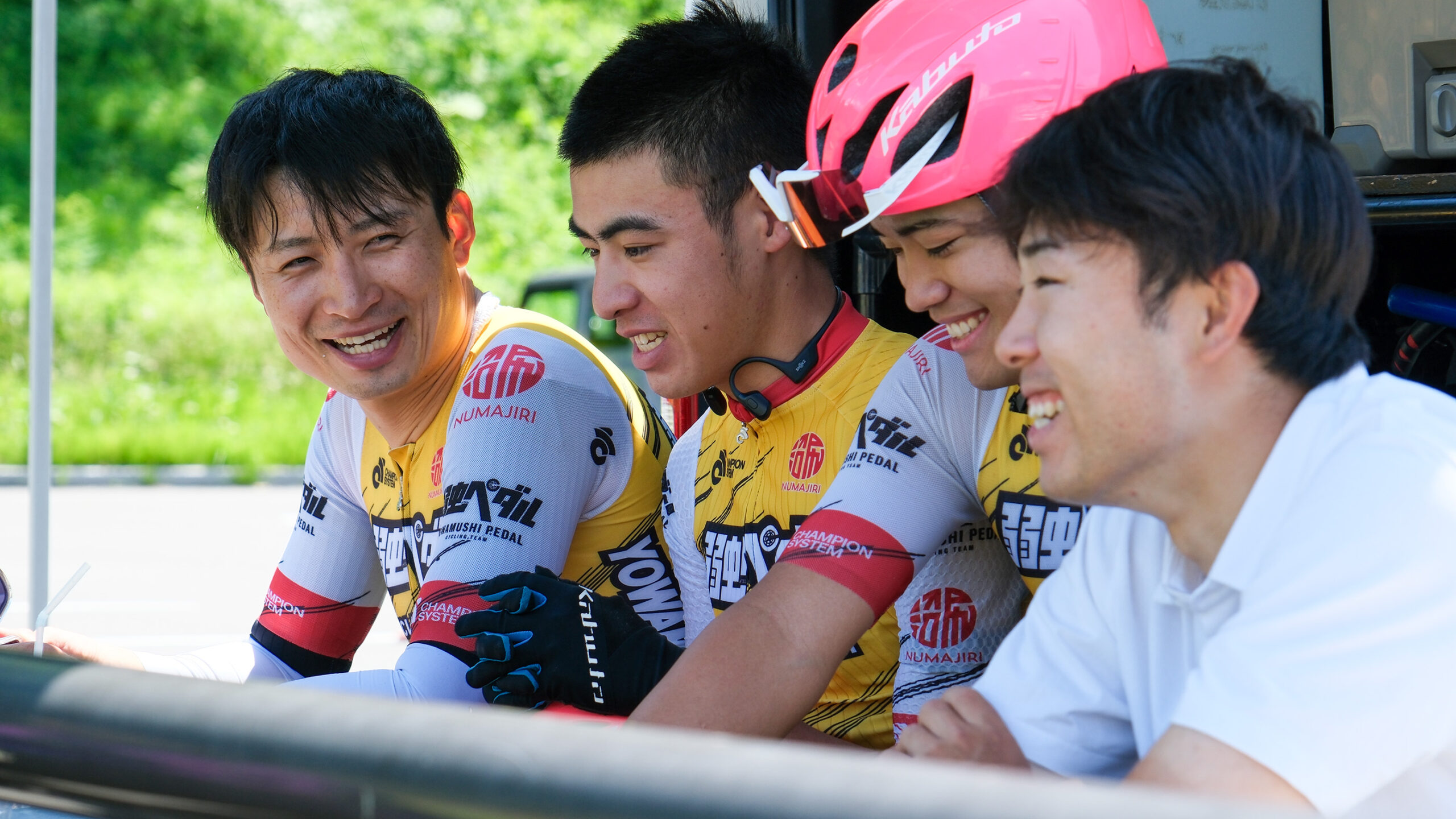 弱虫ペダルサイクリングチーム 特別インタビュー】走る人、支える人