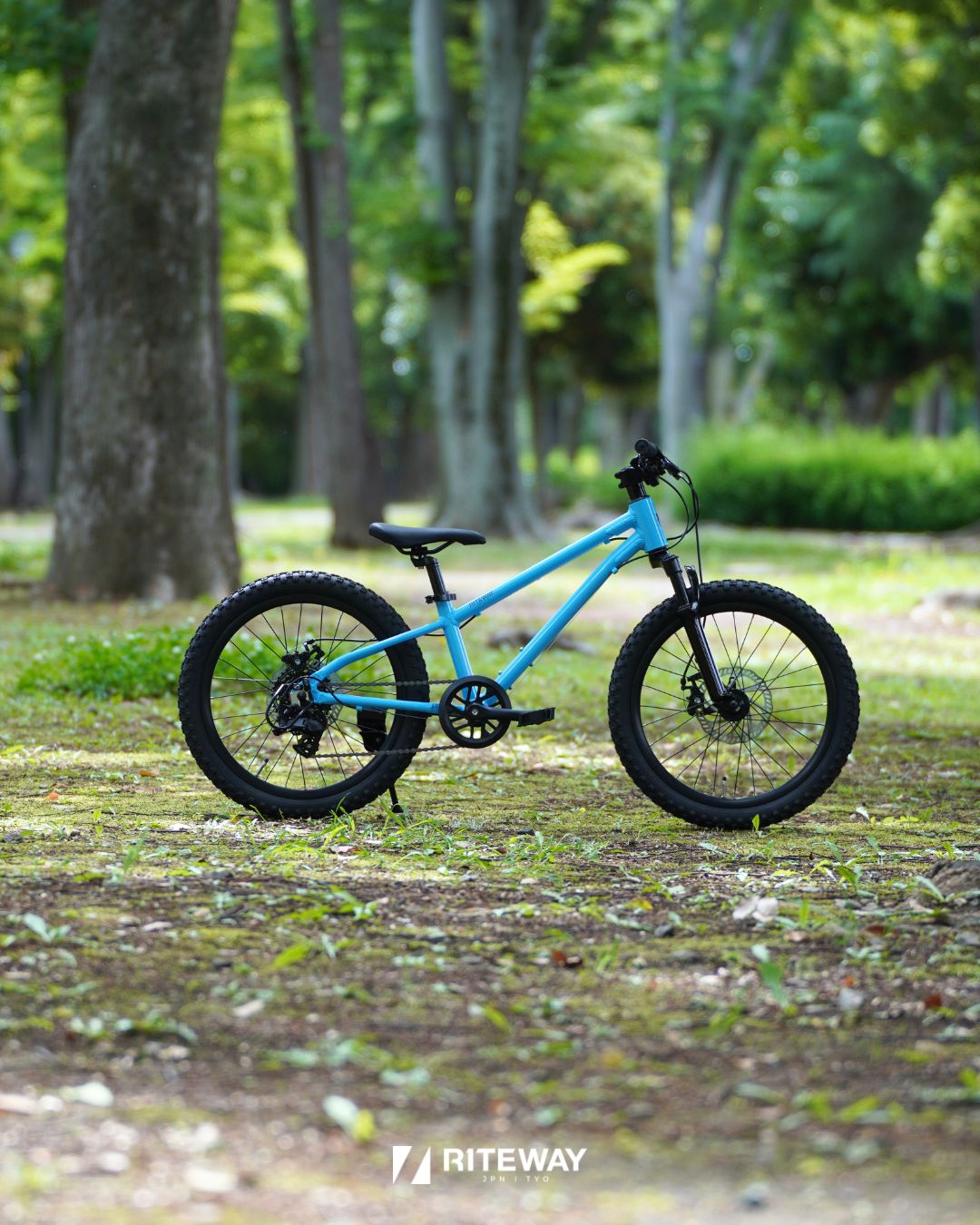ジュニア用 RITEWAY ZIT マウンテンバイク ブルー RITEWAY｜本格トレイルを走れる子ども自転車「ZIT TRAIL」が登場！