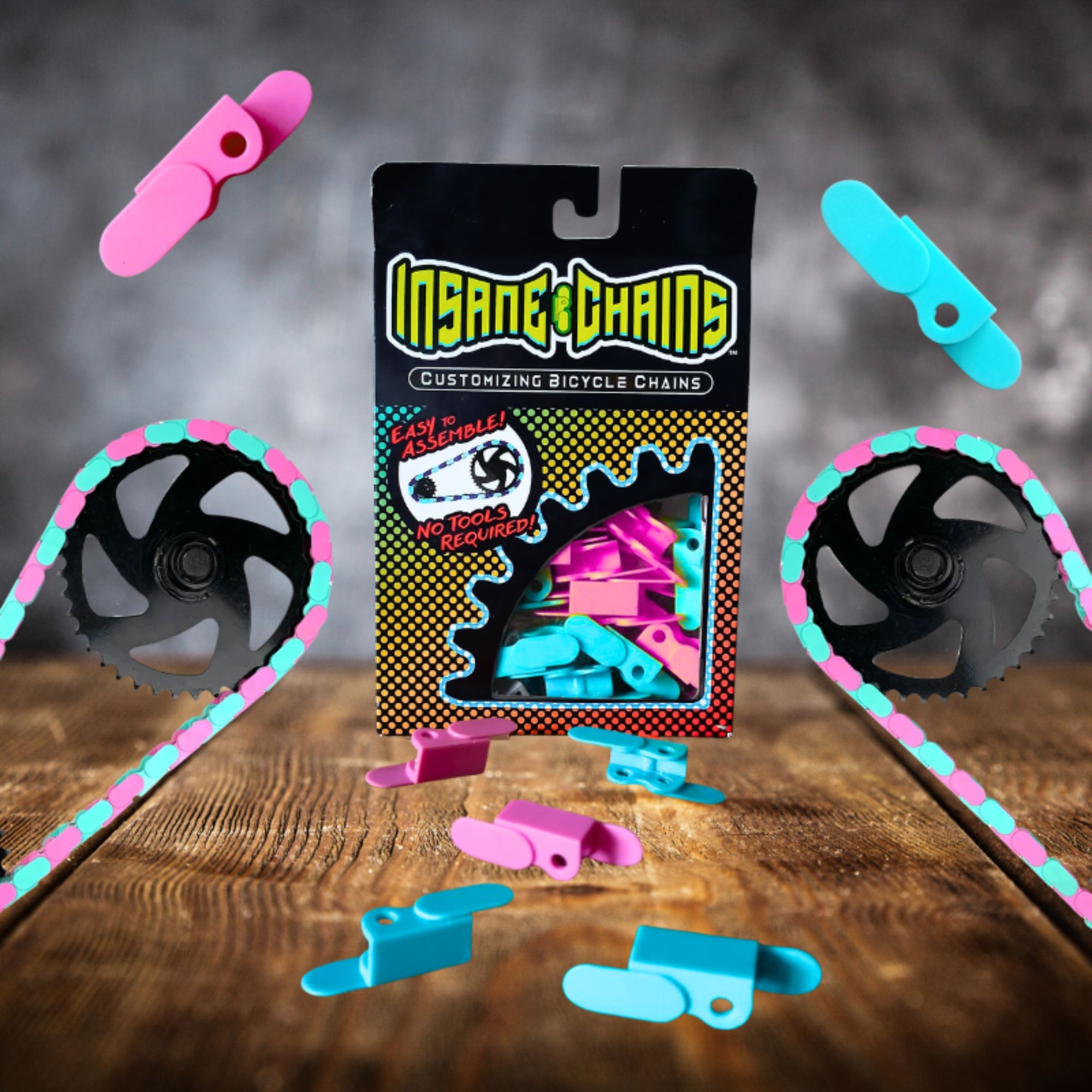 COLORFUL SNAP-ON CHAIN CAPS FOR KIDS BIKES - 画像 (117)