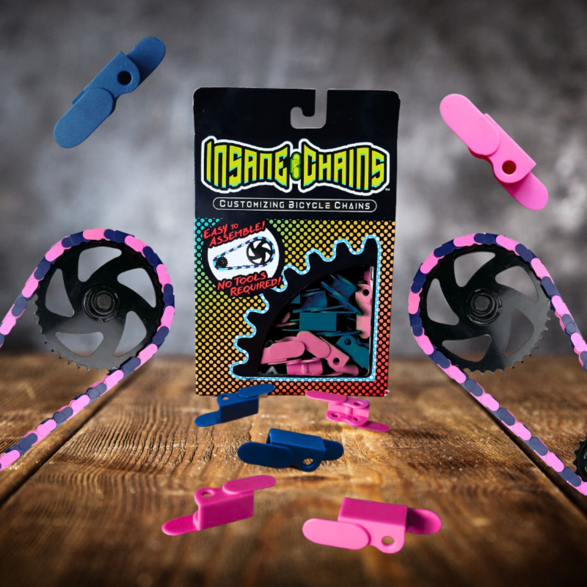 COLORFUL SNAP-ON CHAIN CAPS FOR KIDS BIKES - 画像 (120)